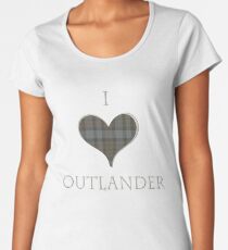 I LOVE OUTLANDER Women's Premium T-Shirt