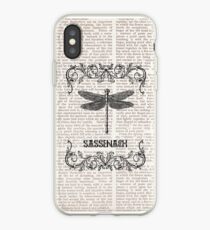 DRAGONFLY-SASSENACH paper iPhone Case