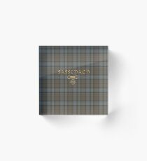 TARTAN SASSENACH Acrylic Block