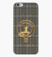 TARTAN SIMBOLO DORADO iPhone Case