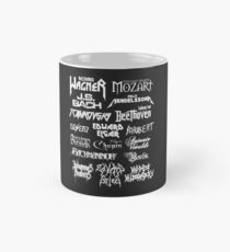 Heavy Metal-style Classical Composers Mug