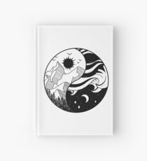Waves and Walls Hardcover Journal