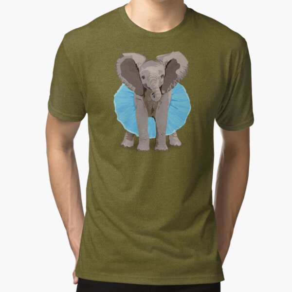 The Fanciest Elephant Tri-blend T-Shirt