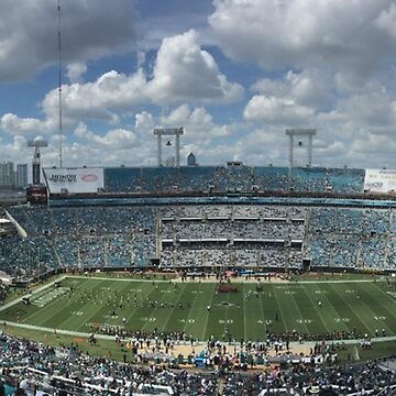 Jacksonville Jaguars Panoramic Poster - TIAA Bank Field NFL Fan