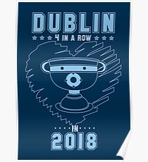 All Ireland Football Champions: Dublin (Navy/Blue) Poster