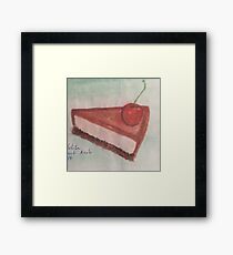 Dessert Framed Print