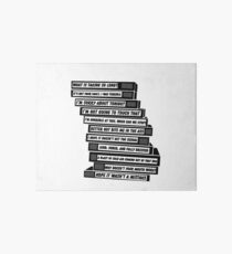 the books Art Board