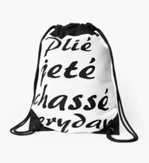 PLIE JETE CHASSE EVERYDAY Drawstring Bag
