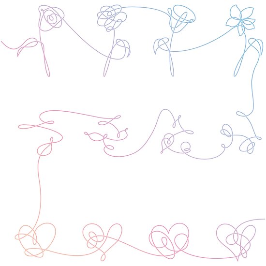 bts-love-yourself-her-tear-answer-gradient-on-white-ver-posters-by