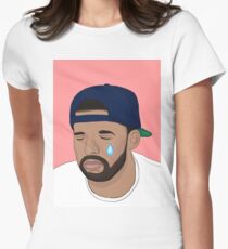 Crying Drake Women's Fitted T-Shirt