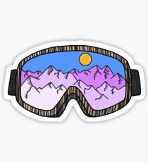 Ski Goggles Sticker