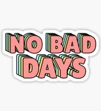 No Bad Days Pastel Sticker