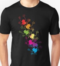 Rainbow Frogs Unisex T-Shirt