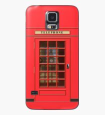 British Red Phone box with Big Ben Case/Skin for Samsung Galaxy