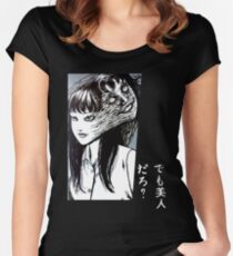 Tomie Junji Ito Sammlung Tailliertes Rundhals-Shirt