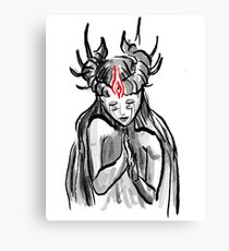Demon Goddess Canvas Print