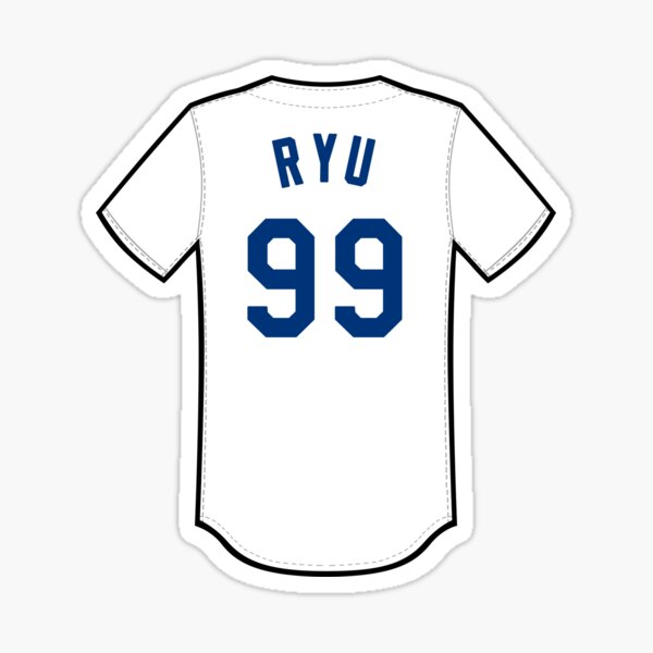 la dodgers ryu jersey