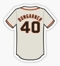 Madison Bumgarner Jersey Sticker