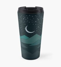 Between The Mountains And The Stars Travel Mug