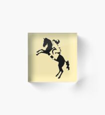 horsewoman Acrylic Block