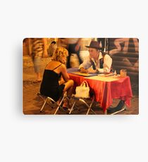 Tarot in Trastevere Metal Print