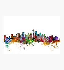 Seattle Washington Skyline Fotodruck
