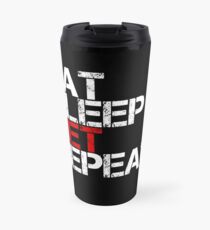Eat Sleep Bet Repeat Thermobecher