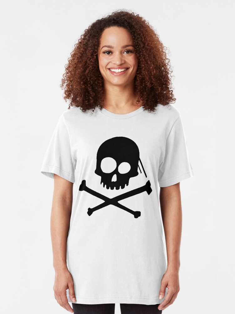 Alternate view of He's a Pirate II. Slim Fit T-Shirt