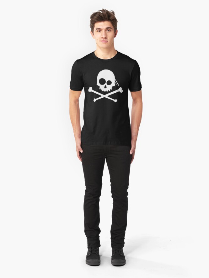 Alternate view of He's a Pirate II. Slim Fit T-Shirt
