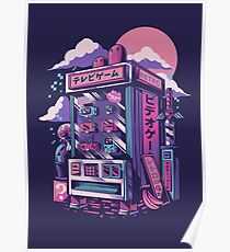 Retro gaming machine Poster