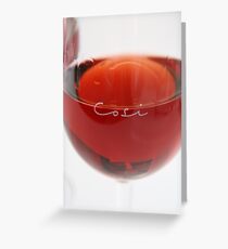 Cosi Greeting Card