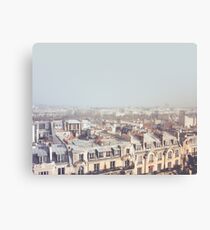 Paris Morgen Dächer Leinwanddruck