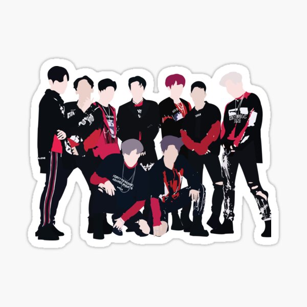 exo stickers redbubble