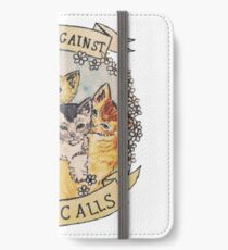 cats calls iPhone Wallet/Case/Skin