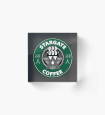 Stargate Coffee Acrylic Block