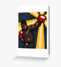 Sonny’s Barber Shop Collab//Sonny Liston Art Greeting Card
