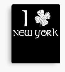 St. Patrick's Day City Pride - NEW YORK Canvas Print