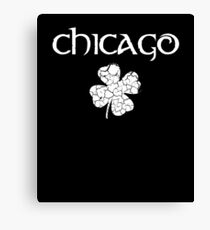St. Patrick's Day City Pride - CHICAGO Canvas Print