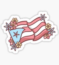 Puertorrican Flag Sticker