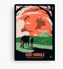 Visit Hyrule Canvas Print