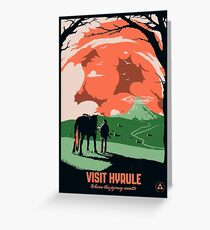 Visit Hyrule Greeting Card