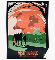 Visit Hyrule Poster