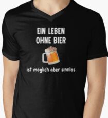 Life Without Beer Is Possible But Pointless Men's V-Neck T-Shirt