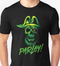 Parlay! Pirate Halloween Sprich wie ein Piratentag Slim Fit T-Shirt