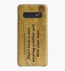 47th Rule of Acquisition (vertical) Case/Skin for Samsung Galaxy