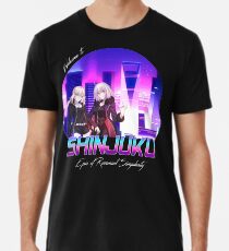 Camiseta premium Vaporwave - Jeanne alter y Sabre Alter Shinjuku