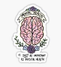 Psychische Gesundheit Sticker