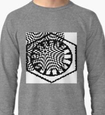 #white #black #abstract #pattern #3d #texture #checkered #illustration #arrow #design #cursor #isolated #flag #pixel #computer #icon #tile #square #symbol #graphic #mouse #concept #perspective Lightweight Sweatshirt