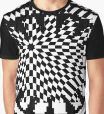 #white #black #abstract #pattern #3d #texture #checkered #illustration #arrow #design #cursor #isolated #flag #pixel #computer #icon #tile #square #symbol #graphic #mouse #concept #perspective Graphic T-Shirt
