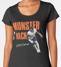 Khalil Mack Chicago Bears Monster of the Midway Women's Premium T-Shirt